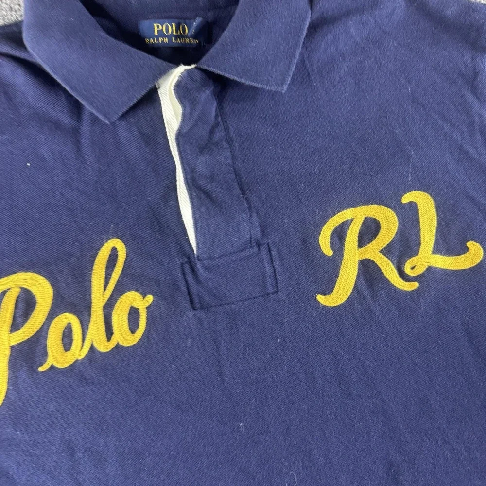 Polo Ralph Lauren Polo Shirt Mens LT Blue Graphic 67 Sporting Goods Tall
